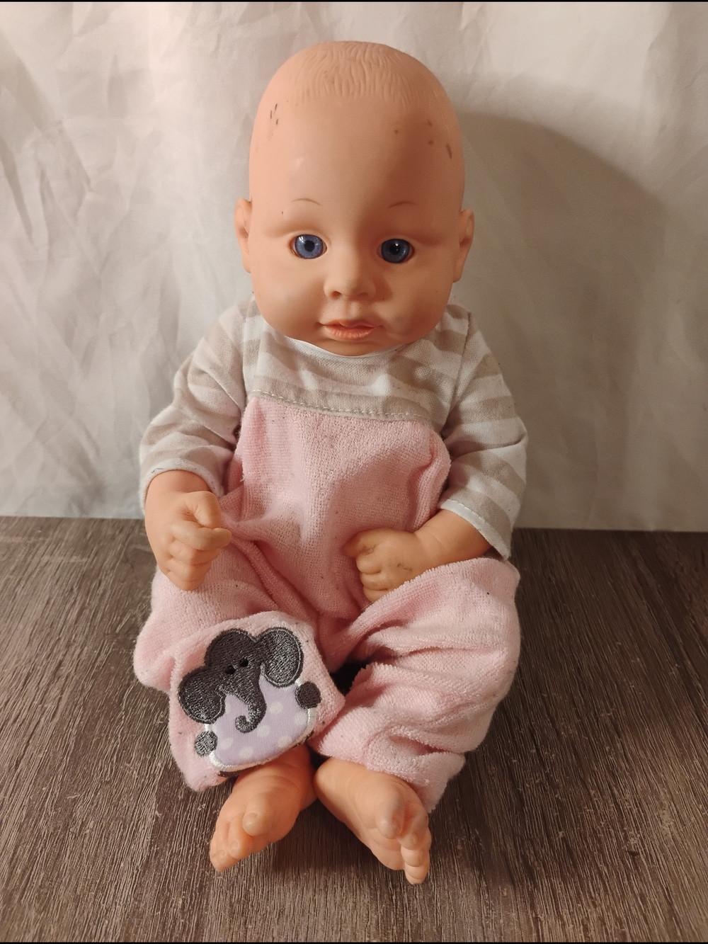 Vintage Rubber Realistic Baby Doll